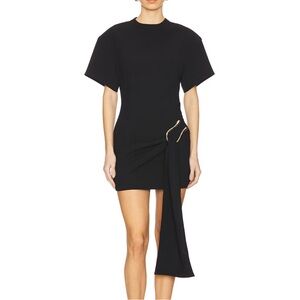 Lioness Martini Mini Dress in Onyx